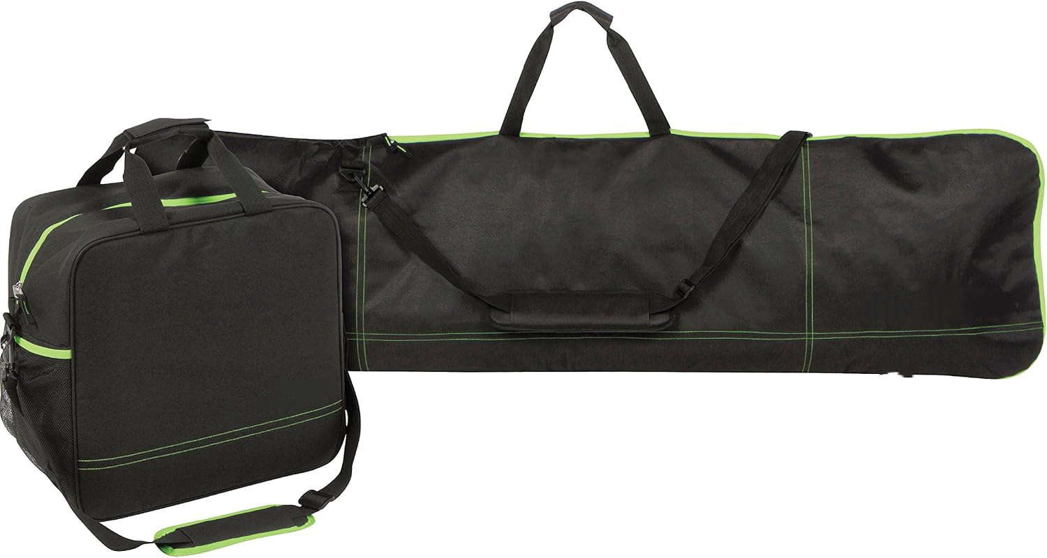 Two-Piece Snowboard and Boot Bag Combo