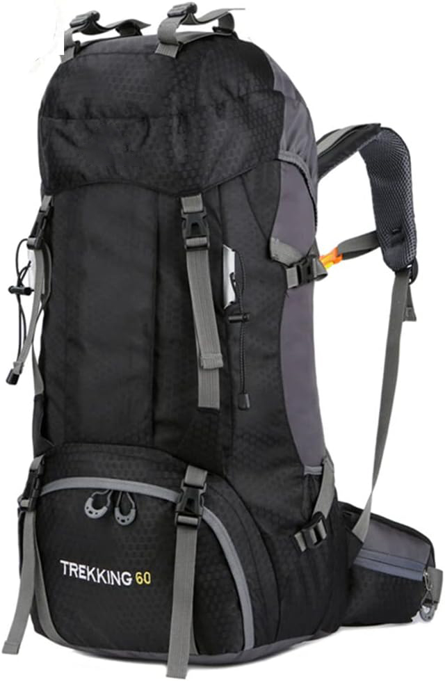 60L HIKING BACKPACK w/RAIN COVER