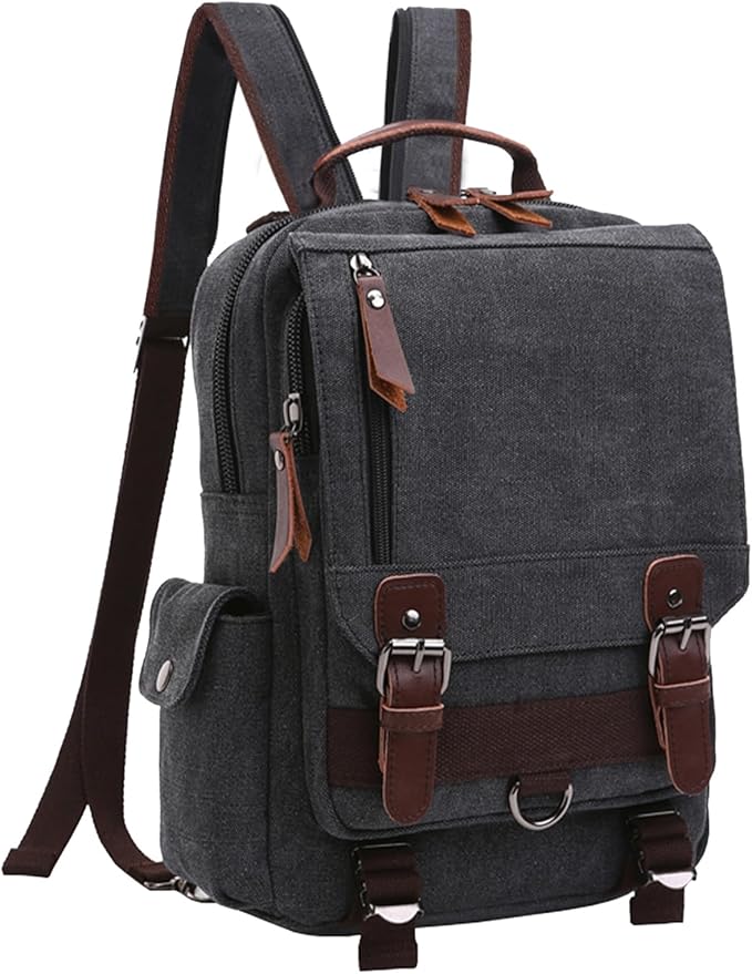 Casual Canvas Messenger Bag