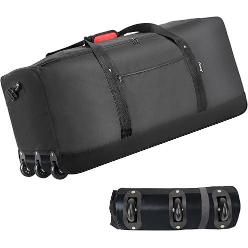120L Rolling Duffle Bag
